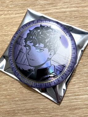 Delicious In Dungeon Kabru Holographic Button Pin Badge Dungeon Meshi